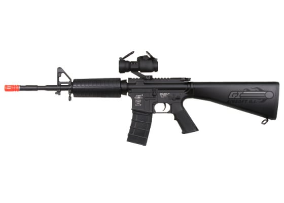ICS M4 Full Stock Carbine AEG Airsoft Rifle ( Black )