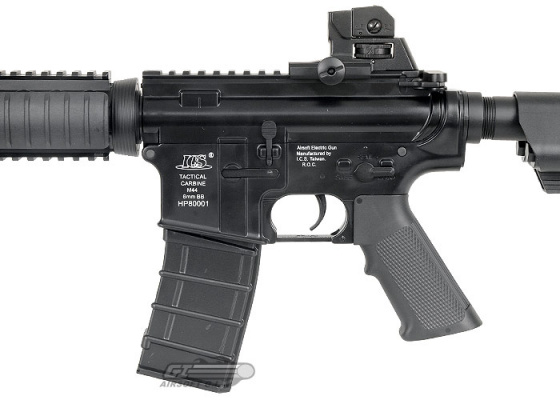 ICS M4 CQBR AEG Airsoft Rifle w/ Vertical Grip ( Black )