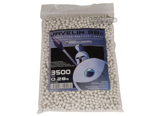 Javelin Airsoft Works .28 g 3500bbs ( White )