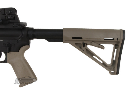 Javelin Magpul MOE M4 Carbine Blowback AEG Airsoft Rifle ( Black / Tan )