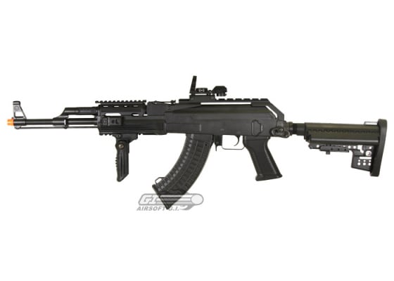 JG JG0517T Tactical AK47 RIS AEG Airsoft Rifle ( Black )