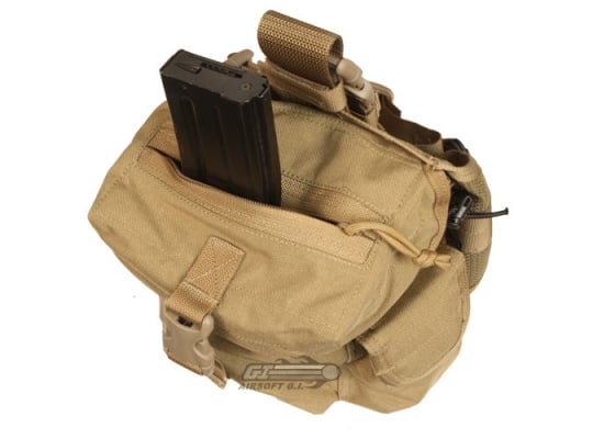 J-Tech Cropper-II Leg Magazine Recovery Pouch Belt Mounted ( ACU )
