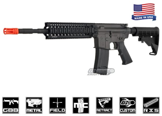 Airsoft GI Custom Daniel Defense M4 Lite Carbine GBB Airsoft Rifle ( Black )