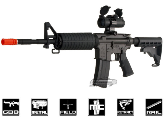 King Arms Full Metal Colt M4A1 GBB Rifle Airsoft Gun
