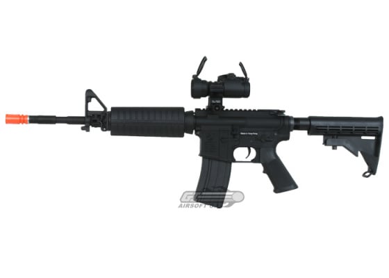 King Arms Colt M4-A1 Carbine AEG Airsoft Rifle ( Black )