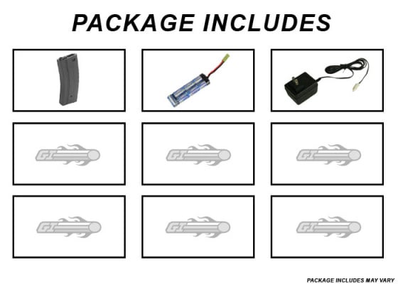 King Arms Colt M4-A1 Carbine AEG Airsoft Rifle ( Black )