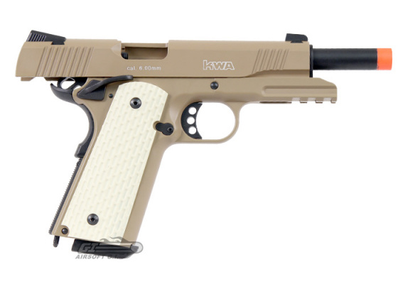 KWA M1911 Mark II PTP GBB Airsoft Pistol ( Tan )