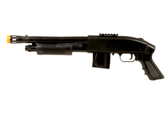 * Discontinued * Mossberg Tactical Kit 590 Shotgun with Pistol Grip & .45 Airsoft Pistol Licensed by Cybergun