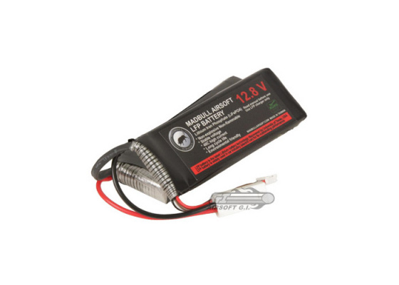 Madbull 12.8V 1500mAh LFP ( LiFePO4 ) Dual Panel Battery