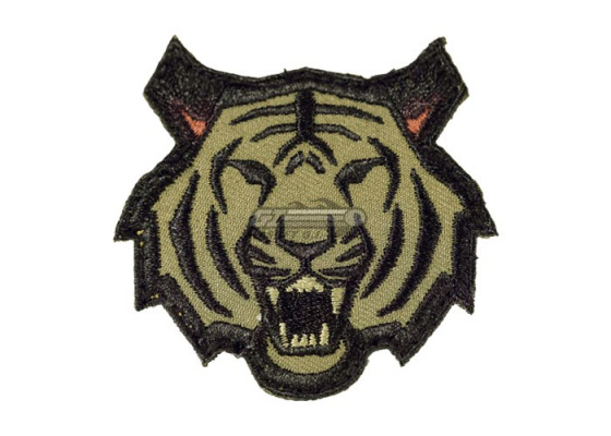 Mil-Spec Monkey Tiger Head Patch ( Forest )