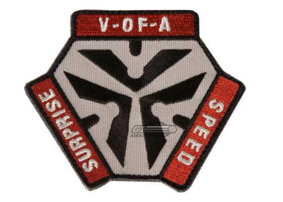 Mil-Spec Monkey Trigger Pull Logo Patch ( Red )