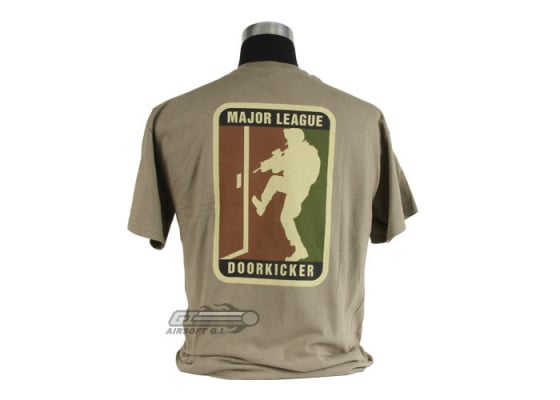 Mil-Spec Monkey Major League Doorkicker T-Shirt ( Tan / L )