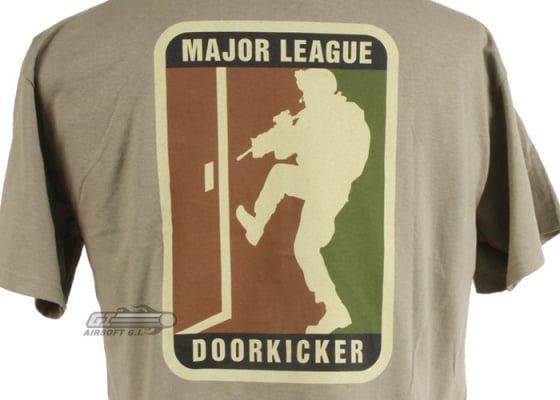 Mil-Spec Monkey Major League Doorkicker T-Shirt ( Tan / L )