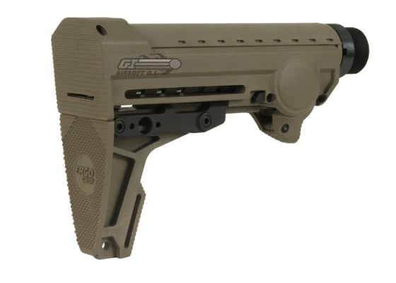PTS Ergo F93 Pro M4 / M16 GBB Stock ( Flat Dark Earth )