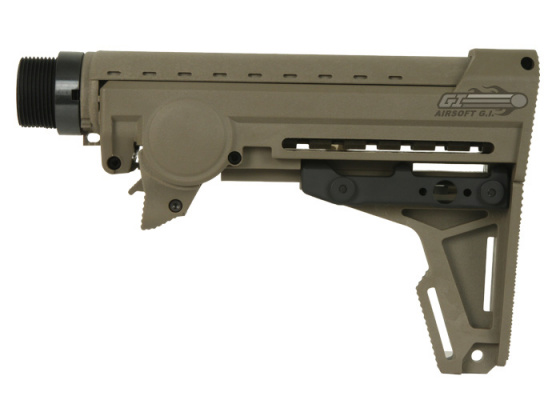 PTS Ergo F93 Pro M4 / M16 GBB Stock ( Flat Dark Earth )