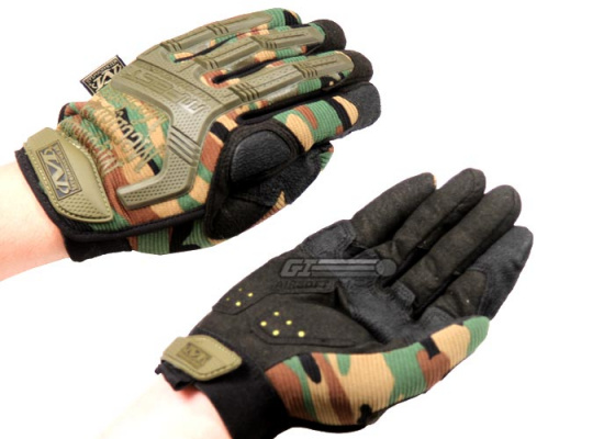 Mechanix Wear M-Pact Gloves 2012 Version ( Woodland / Option )