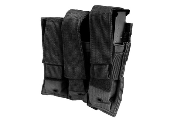 NcSTAR Triple Pistol Magazine Pouch ( Black )