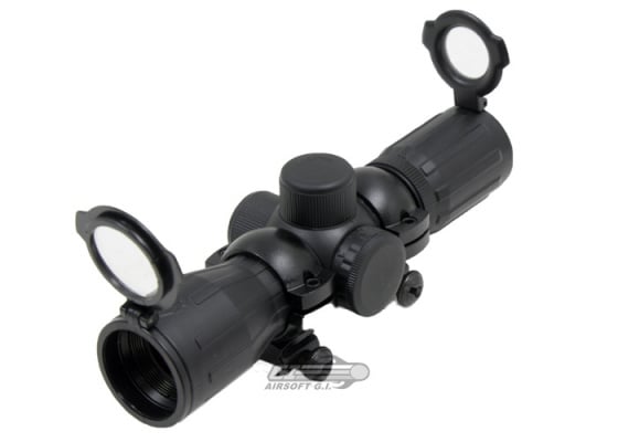 NcSTAR 4x30 Rubberized Mil Dot Red / Green Illuminated Scope