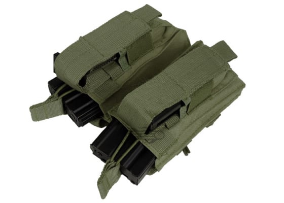NcSTAR Double AR and Mag Pouch ( OD Green )