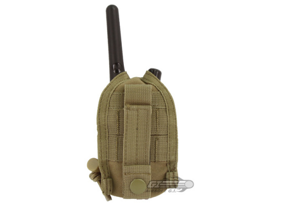Condor Outdoor Handheld Radio MOLLE Pouch ( Tan )