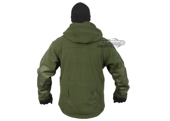 Condor Outdoor Sierra Hooded Micro Fleece Jacket ( OD Green / L )