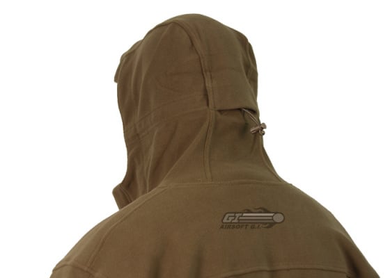Condor Outdoor Sierra Hooded Micro Fleece Jacket ( OD Green / L )