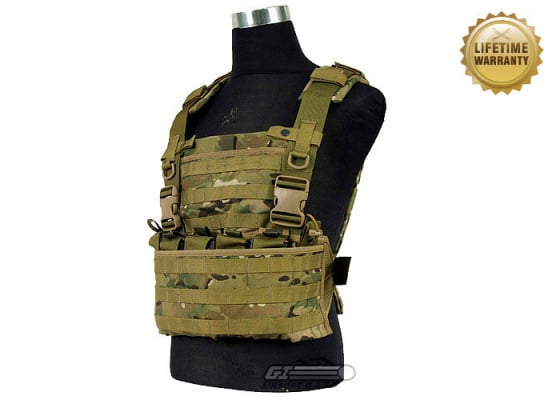 Pantac USA 1000D Cordura Molle MPS Chest Rig ( Multicam / Tactical Vest  )