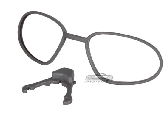 Revision Prescription ( Rx ) Lens Carrier & Connector ( Grey )