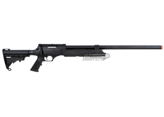 Well M187A Bolt Action Sniper Airsoft Rifle ( Black )