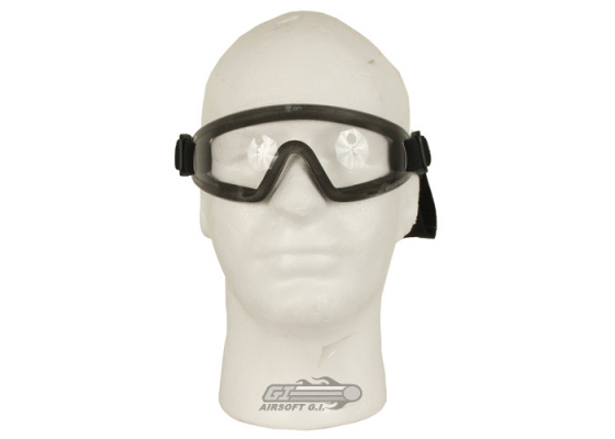 Revision Exoshield Extreme Low-Profile Goggles w/ Clear Lens ( Black )