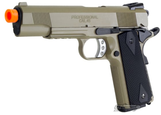 Socom Gear M1911 Desert Warrior GBB Airsoft Pistol ( Tan )