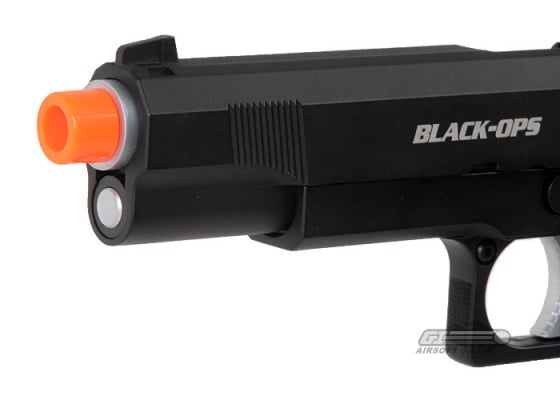 SOCOM Gear Black Ops 1911 GBB Airsoft Pistol ( Black )