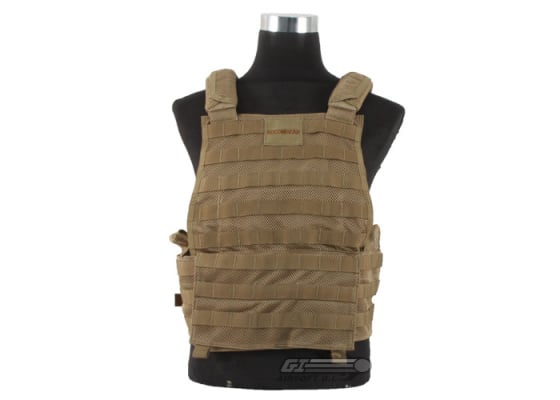 SOCOM Gear Tactical Mesh Plate Carrier ( Tan )