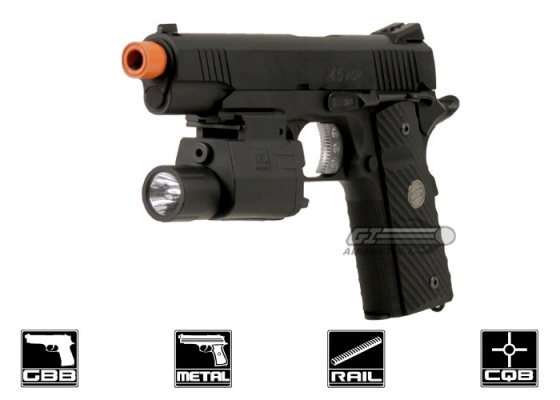 SOCOM Gear Double Star 1911 GBB Airsoft Pistol ( Black )