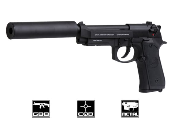 Socom Gear SOF M9A1 GBB Airsoft Pistol ( Black )