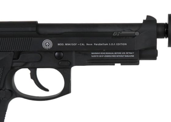 Socom Gear SOF M9A1 GBB Airsoft Pistol ( Black )