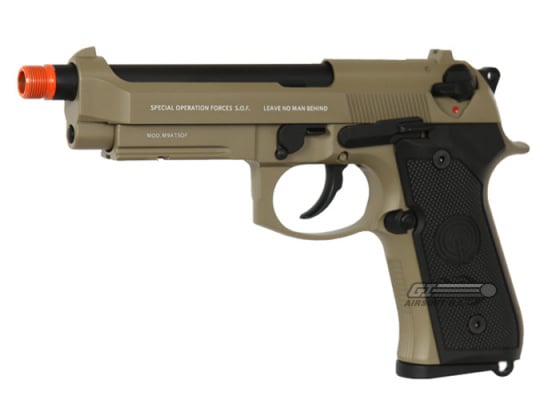 Socom Gear SOF M9A1 GBB Airsoft Pistol ( Tan )