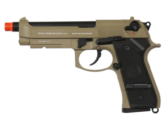 Socom Gear SOF M9A1 GBB Airsoft Pistol ( Tan )