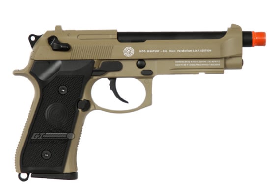 Socom Gear SOF M9A1 GBB Airsoft Pistol ( Tan )