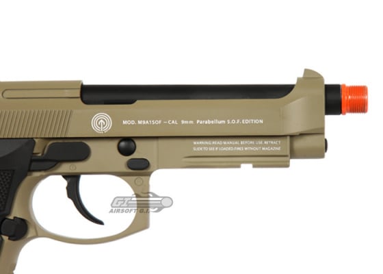 Socom Gear SOF M9A1 GBB Airsoft Pistol ( Tan )