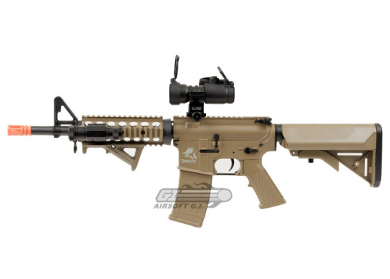 SRC Dragon SR4A1 RIS M4 Carbine AEG Airsoft Rifle ( Tan )