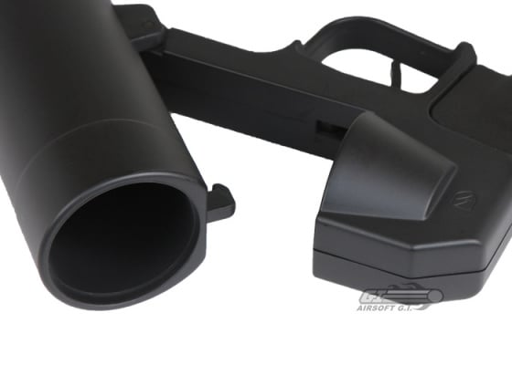 S-Thunder Universal Airsoft 40mm Grenade Launcher Pistol ( Long Barrel )
