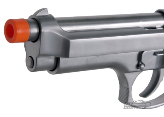 WE M92 Chrome GBB Airsoft Pistol ( Silver )