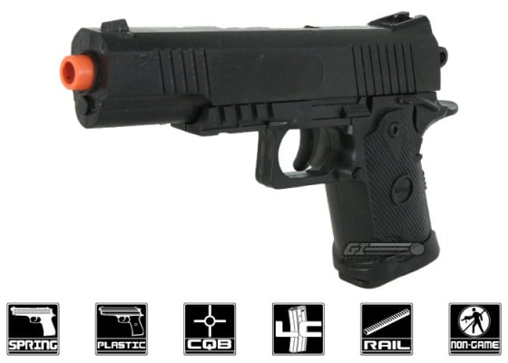 UK Arms P1249 M249 MKII Spring Airsoft LMG ( Black )