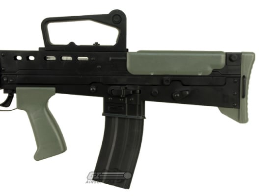 UK Arms L85A2 Rifle Spring Airsoft Rifle ( Black / OD Green )