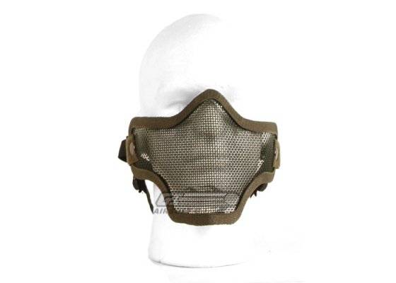 Emerson Tactical Metal Mesh Half Mask ( OD Green )