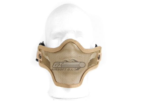 Emerson Tactical Metal Mesh Half Mask ( Tan )