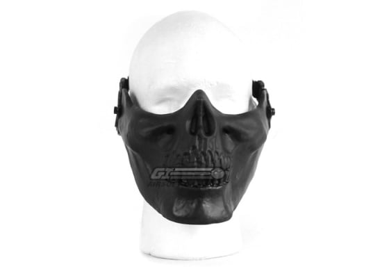 Emerson Tactical Skull Half Mask ( Black )