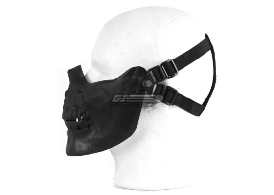 Emerson Tactical Skull Half Mask ( Black )