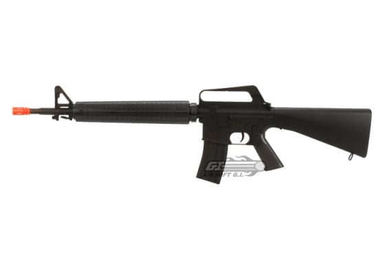 Well M16A1 M16A2 Spring Airsoft Rifle ( Black )